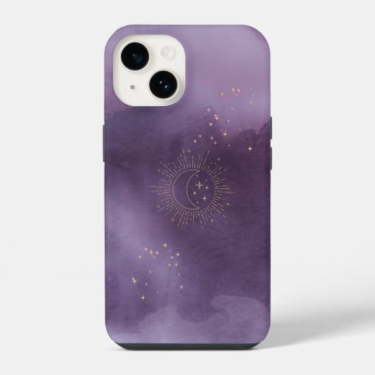 太陽と月 iPhoneケース (裏面)