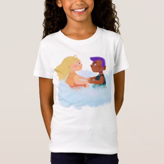 太陽と月 Tシャツ (正面)