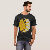 太陽と月 Tシャツ (正面フル)