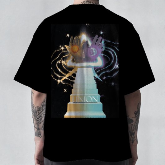 太陽と月 Tシャツ