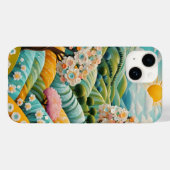 太陽と木と花iPhoneケース Case-Mate iPhoneケース (裏面 (横))