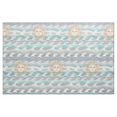 太陽と波 ファブリック (ファットクウォーター)