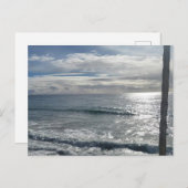 太陽と波 ポストカード (正面/裏面)