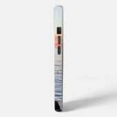 太陽と海黄金の日没の名前の写真 Case-Mate iPhoneケース (裏面 / 左)
