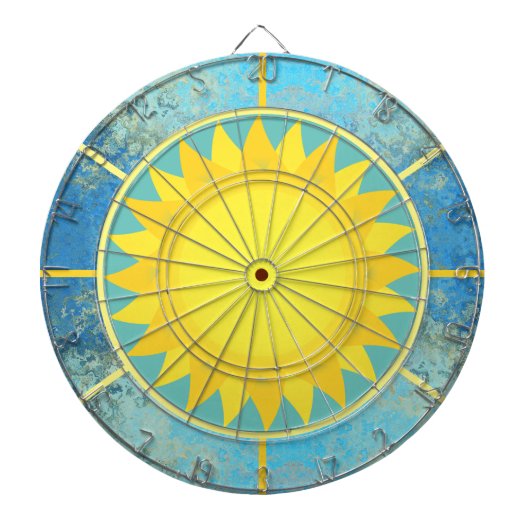 太陽と空 ダーツボード (正面)