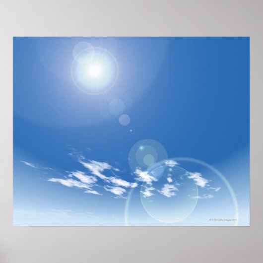 太陽と空 ポスター (正面)