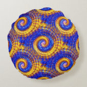 太陽と空...... ラウンドクッション (裏面)