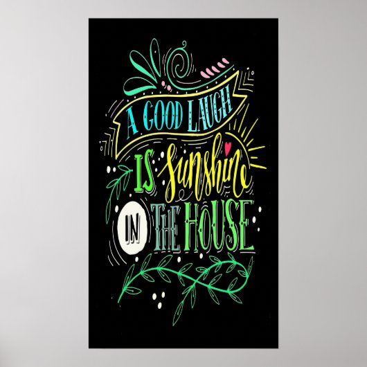 太陽と笑い ポスター (正面)