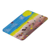 太陽と花の磁石によるネイト マグネット (左側)