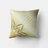 太陽と花 クッション (裏面)