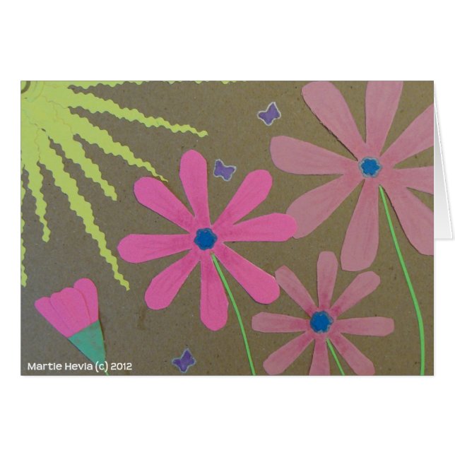 太陽と花 – スクラップブック (正面横)