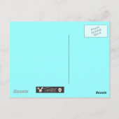 太陽と花 ポストカード (裏面)