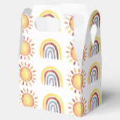 太陽と虹のパターン フェイバーボックス (オープン)