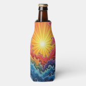 太陽と虹 ボトルクーラー (ボトル正面)