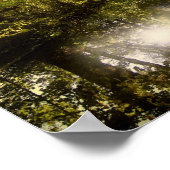 太陽と賢いラオスのTzu引用の木 ポスター (角)