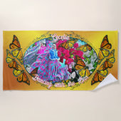 太陽と踊る PV01 ビーチタオル (正面)