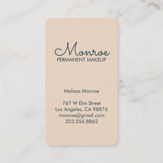 太陽と開花つる植物エレガントズ図解入りの、写真付きのサンディ 名刺 (裏面)