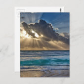 太陽と雲海 ポストカード (正面/裏面)