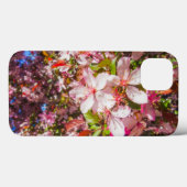 太陽と雲自然開花ハートの花 Case-Mate iPhoneケース (裏面 (横))