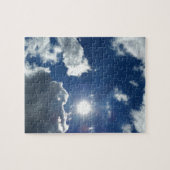 太陽と雲 ジグソーパズル (横)