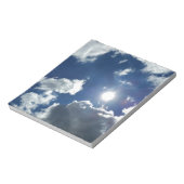 太陽と雲 ノートパッド (回転)