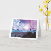 太陽にあいさつ カード (黄色い花)