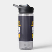 太陽におもしろいを示す標識 ウォーターボトル (右面)