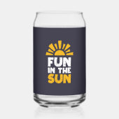 太陽におもしろいを示す標識 ガラス缶 (裏面)