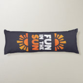 太陽におもしろいを示す標識 ボディピロー (裏面)