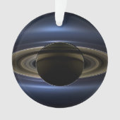 太陽によってバックライト付きの土星システムのモザイク。 オーナメント (正面)