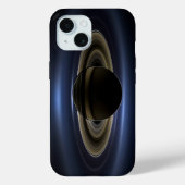 太陽によってバックライト付きの土星システムのモザイク。 Case-Mate iPhoneケース (裏面)