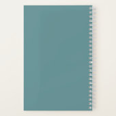 太陽にキスされた水の色 ノートブック (裏面)