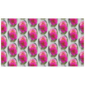 太陽にピンク色の花 テーブルクロス (正面(横))