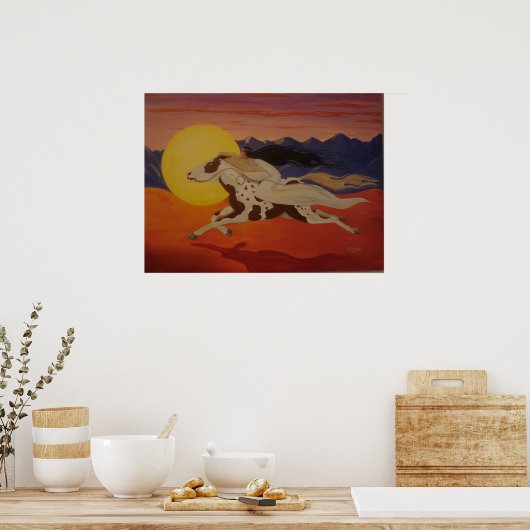 太陽に乗る ポスター (キッチン)