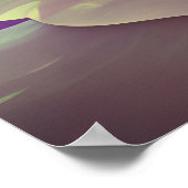 太陽に咲く虹彩 ポスター (角)