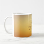 太陽に固定された目 コーヒーマグカップ (左)