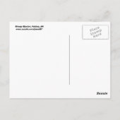 太陽に滴下する ポストカード (裏面)