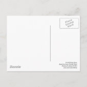 太陽に照らされたエンデンガチョウ ポストカード (裏面)