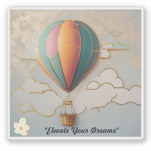 "太陽に照らされたセレニティ" シール (正面)