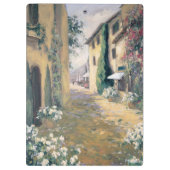 太陽に照らされた別荘I クリップボード (裏面)