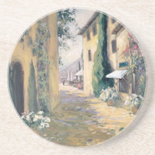 太陽に照らされた別荘I コースター (正面)