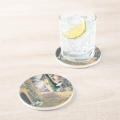 太陽に照らされた別荘I コースター (側面)