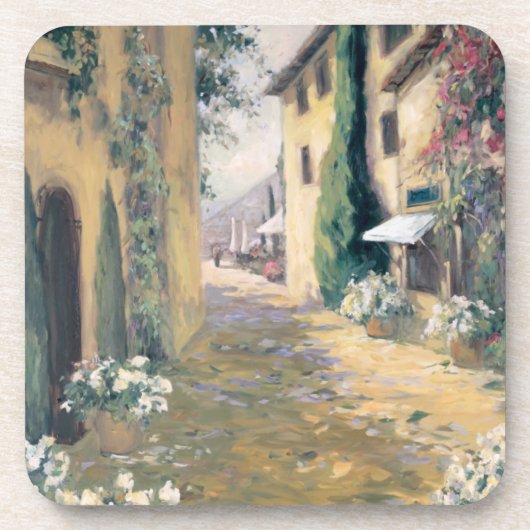 太陽に照らされた別荘I コースター (正面)