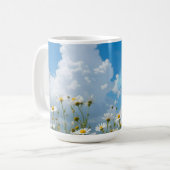 太陽に照らされた花弁 コーヒーマグカップ (正面左)