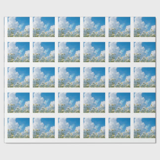 太陽に照らされた花弁 ラッピングペーパー