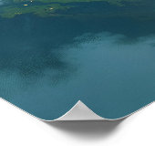 太陽に照らされた風船の旅 - 夢見るようなイラストスタイル ポスター (角)