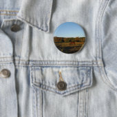 太陽に茶色の馬 缶バッジ (インサイチュ)