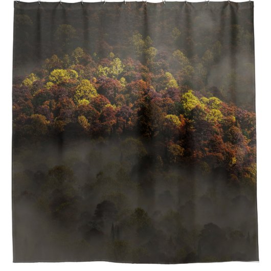 太陽に触れる シャワーカーテン (正面)