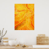 太陽のしゃれている ポスター (キッチン)