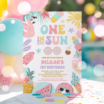 太陽のなかのひとつ トロピカルビーチ 赤ちゃんの1歳の誕生日パーティー